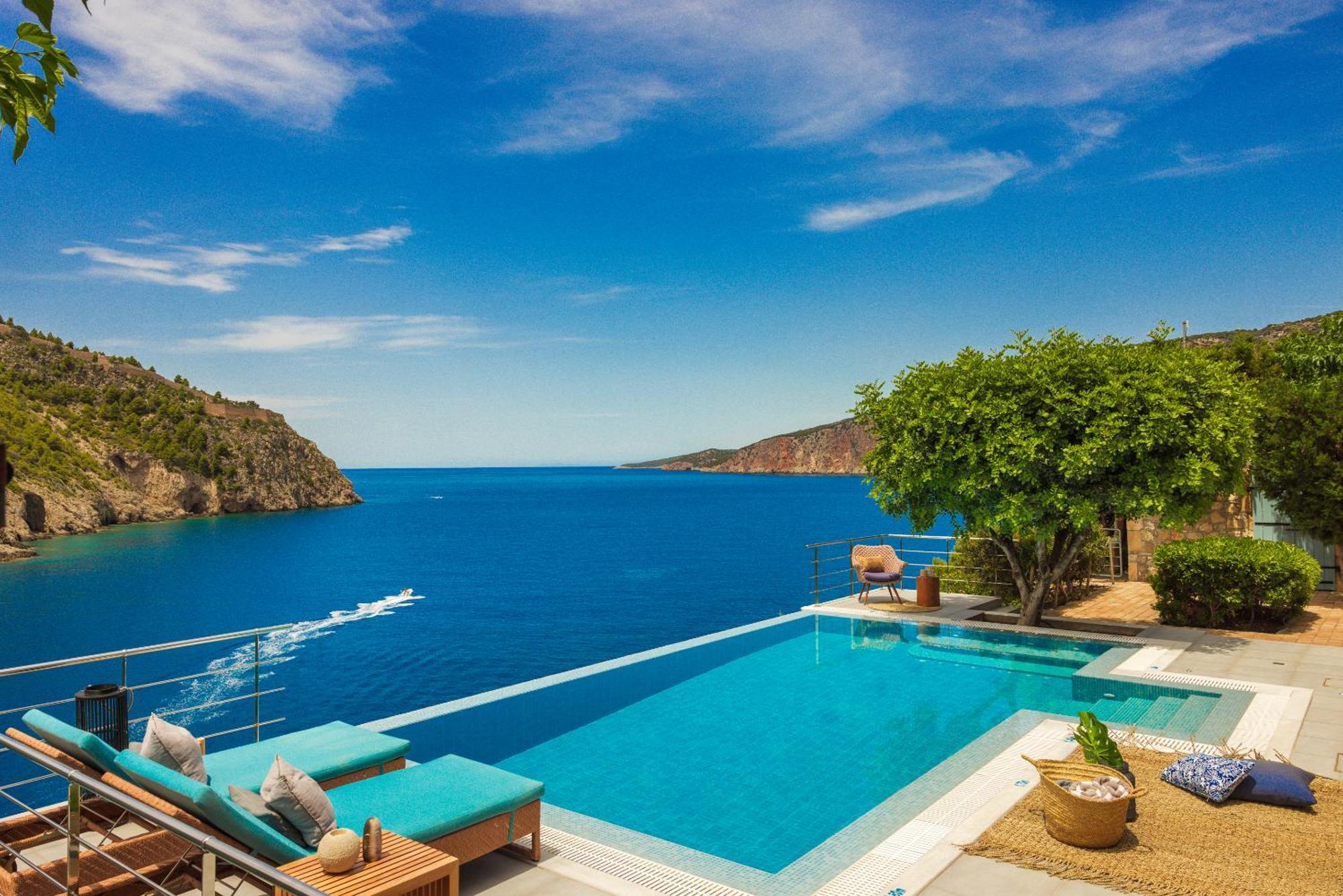 Braunis Horio Villas Asos Exteriör bild